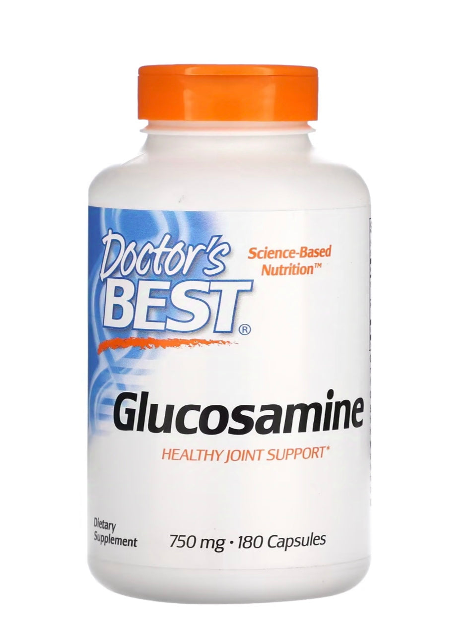 Doctor 's Best Glucosamine, 750 mg, 180 Capsules