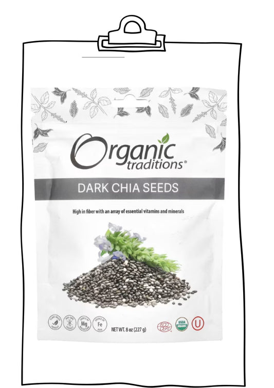 Organic Traditions 有機黑奇亞籽
