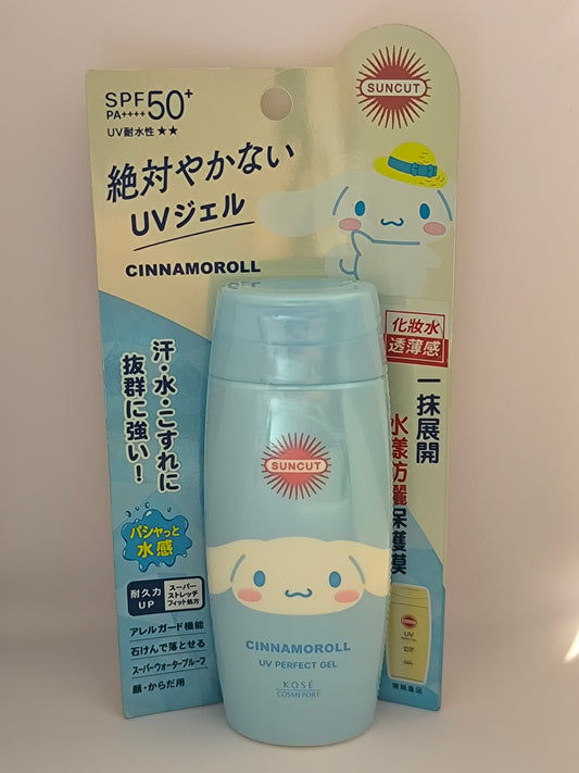 Suncut UV protect super water proof jel Cinamoroll 玉桂狗高效防曬啫喱 SPF50+, 80g
