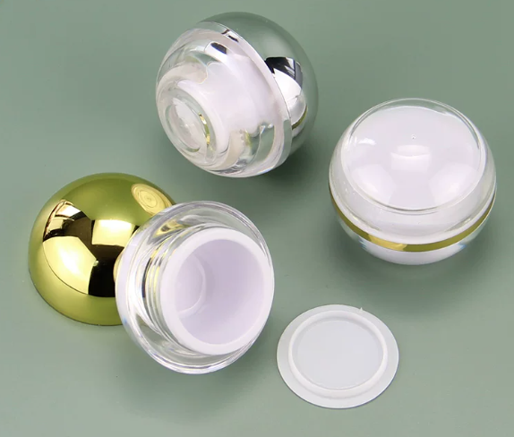 5g cream container  (Gold / Silver)