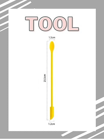 矽膠刮刀-用化妝及護膚品刮淨神器-M